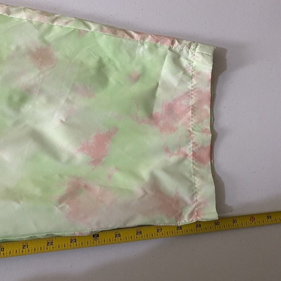 Fabletics Women’s Kalani Convertible Track Pant Green Pink Tie Dye Pockets 2X - Picture 13 of 15